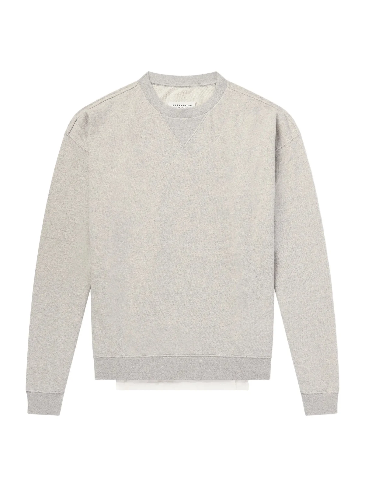 Maison Margiela Double Layered Cotton-Fleece Sweatshirt - Men