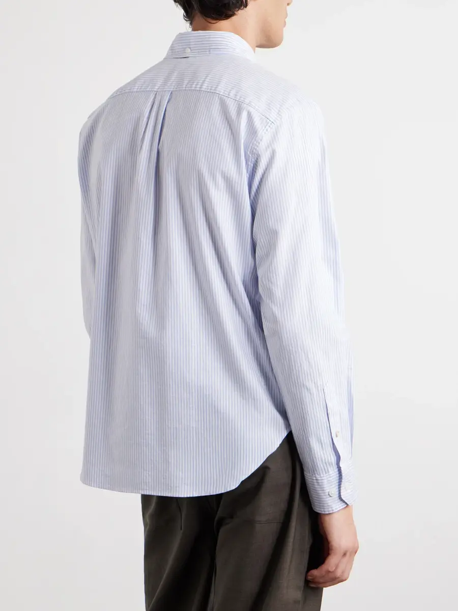 rag & bone Button-Down Collar Cotton-Poplin Shirt - Men | Thumbnail 4