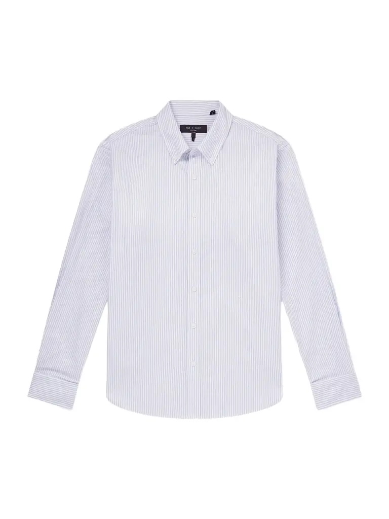 rag & bone Button-Down Collar Cotton-Poplin Shirt - Men