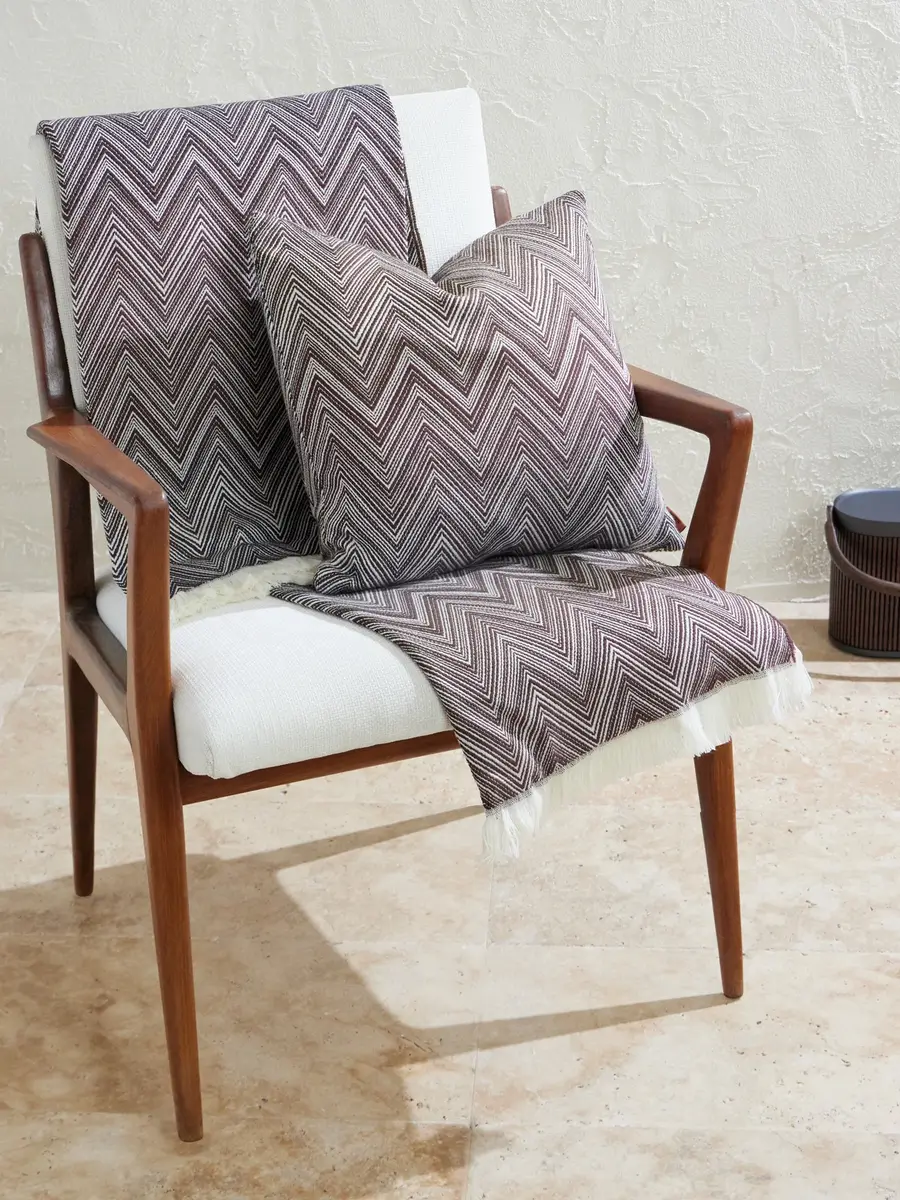 Missoni Home Timmy Fringed Striped Wool Throw - Men | Thumbnail 2