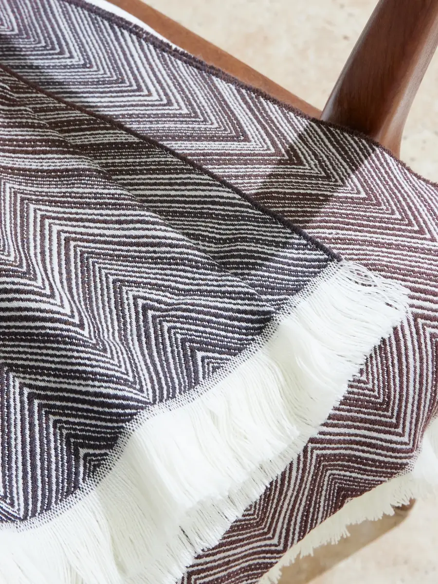 Missoni Home Timmy Fringed Striped Wool Throw - Men | Thumbnail 3
