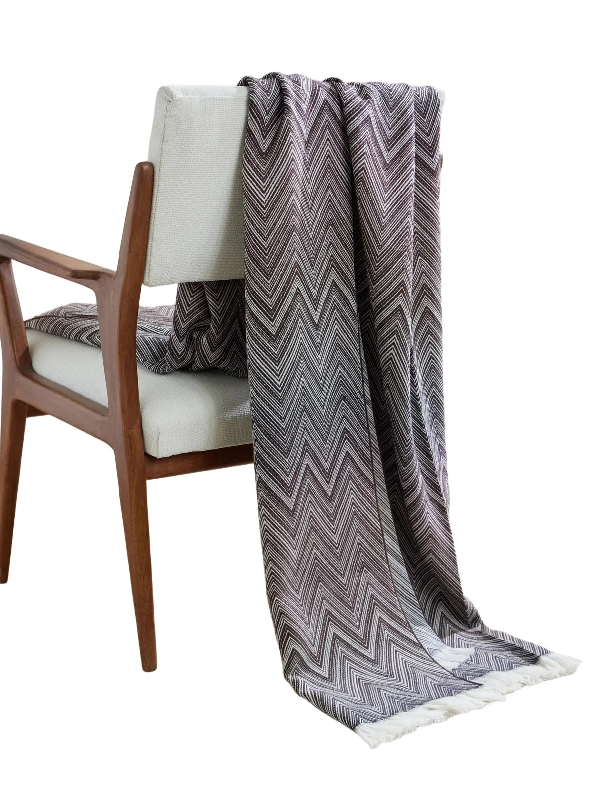 Missoni Home Timmy Fringed Striped Wool Throw - Men