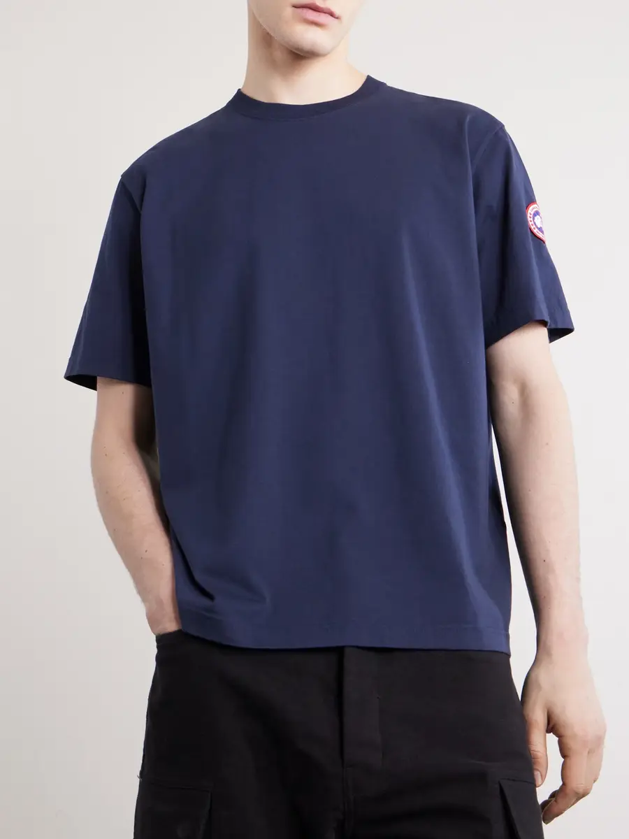 Canada Goose Novo Cotton-Jersey T-Shirt - Men | Thumbnail 3