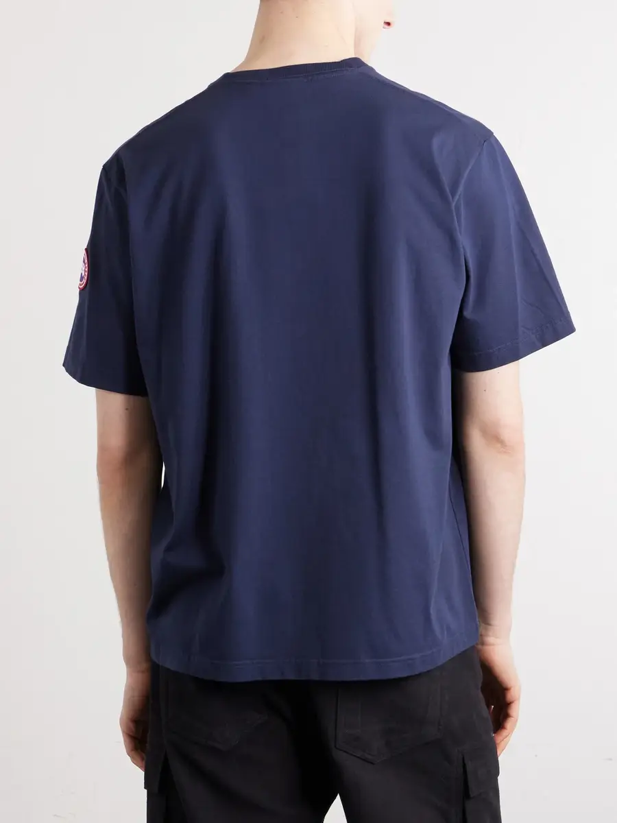Canada Goose Novo Cotton-Jersey T-Shirt - Men | Thumbnail 4