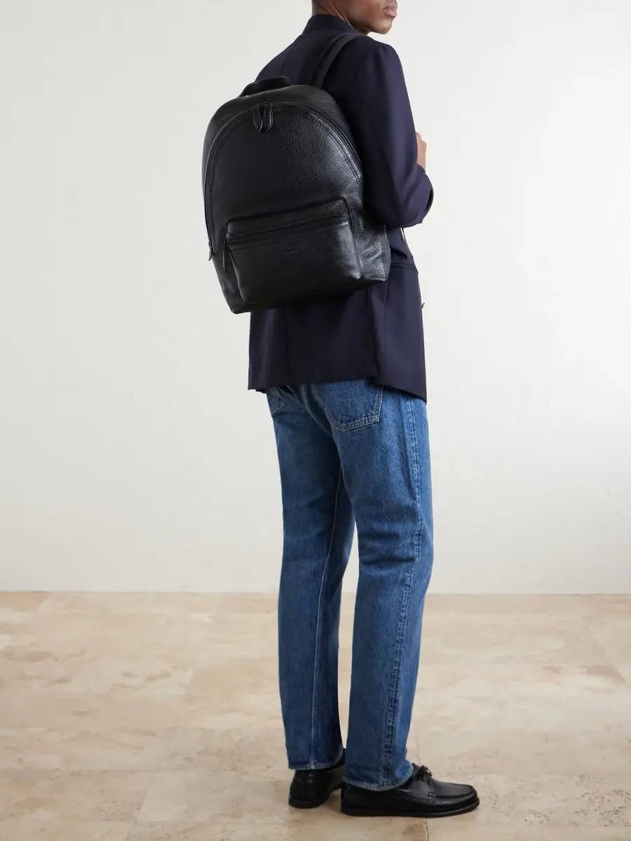 Berluti Time Off Full-Grained Leather Backpack - Men | Thumbnail 3 Berluti Time Off Full-Grained Leather Backpack - Men | Thumbnail 3