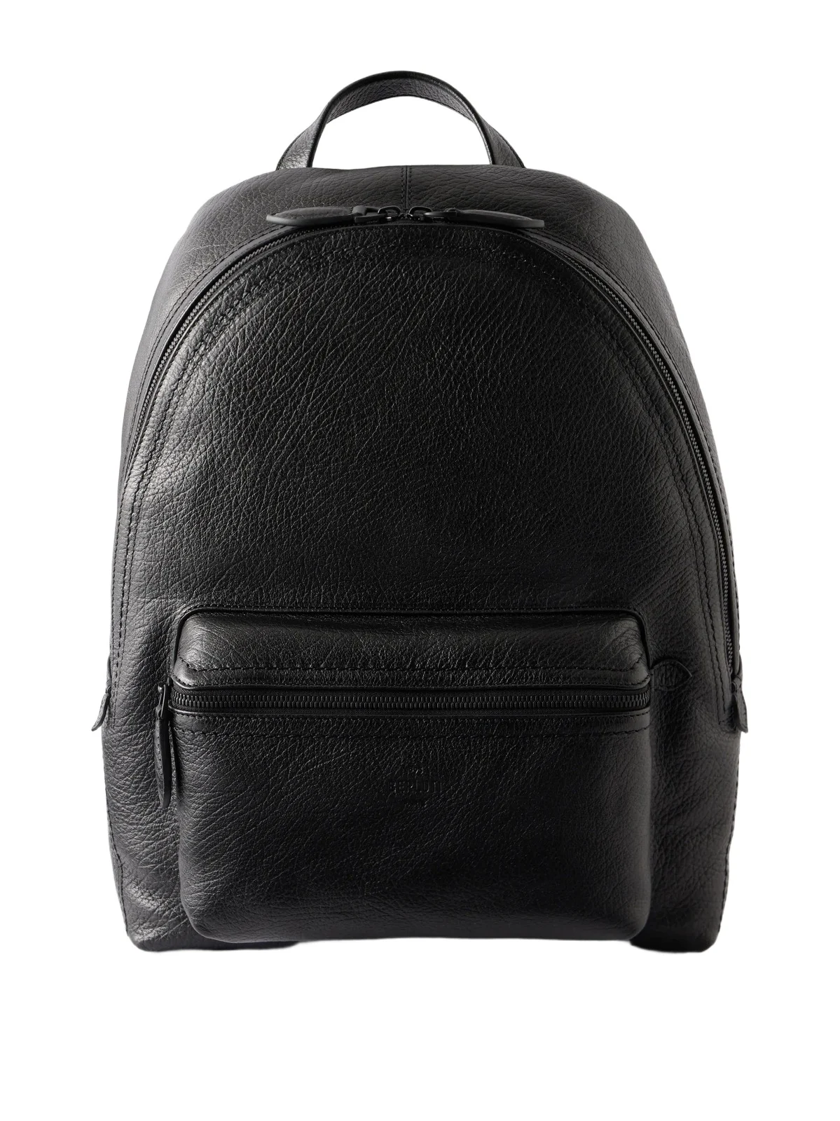 Time Off Full-Grained Leather Backpack - Men Time Off Full-Grained Leather Backpack - Men