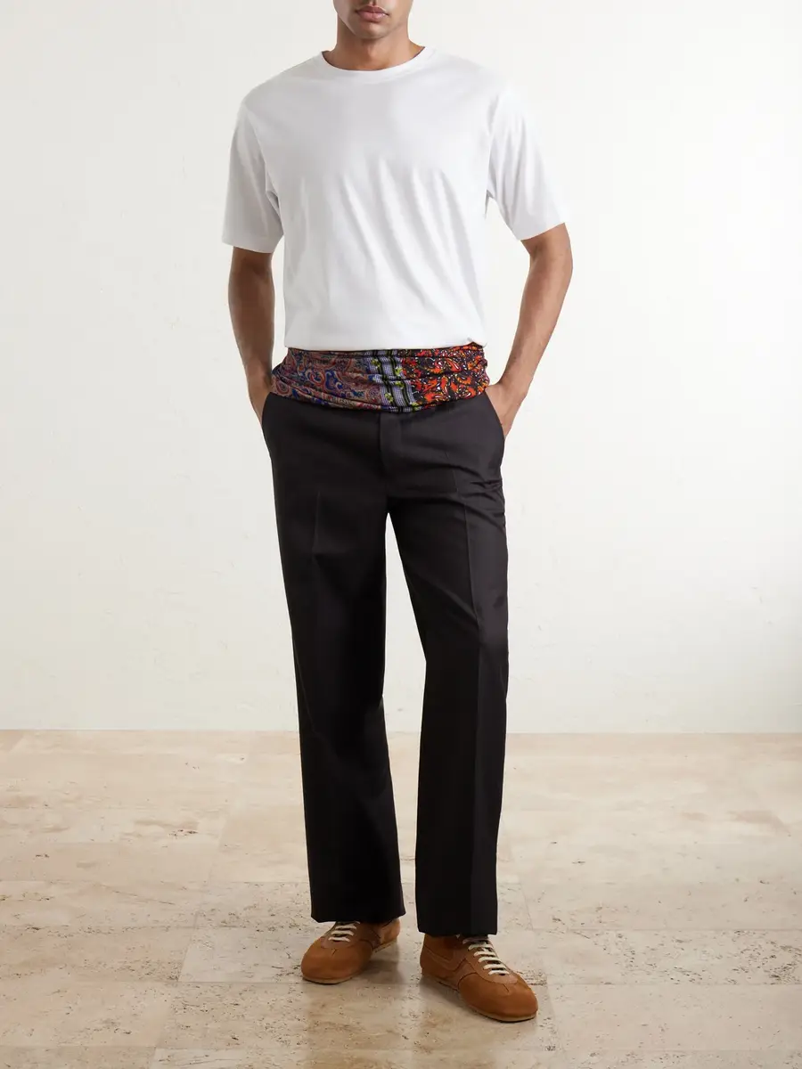 Dries Van Noten Hertz Cotton-Jersey T-Shirt - Men | Thumbnail 2 Dries Van Noten Hertz Cotton-Jersey T-Shirt - Men | Thumbnail 2