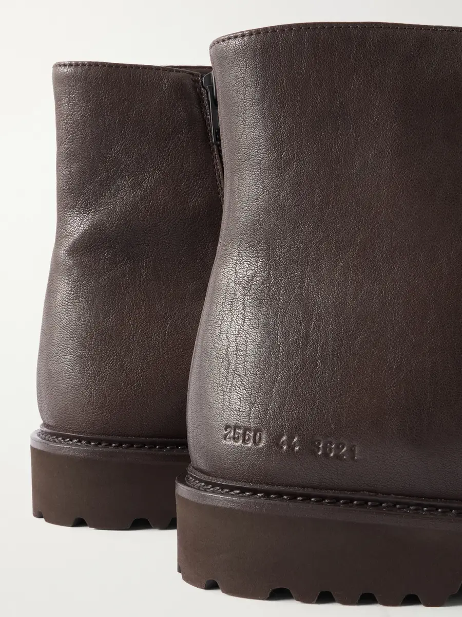 Common Projects Piuma Leather Boots - Men | Thumbnail 5