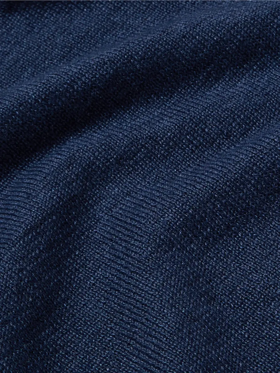Anderson & Sheppard Linen Henley Sweater - Men | Thumbnail 6