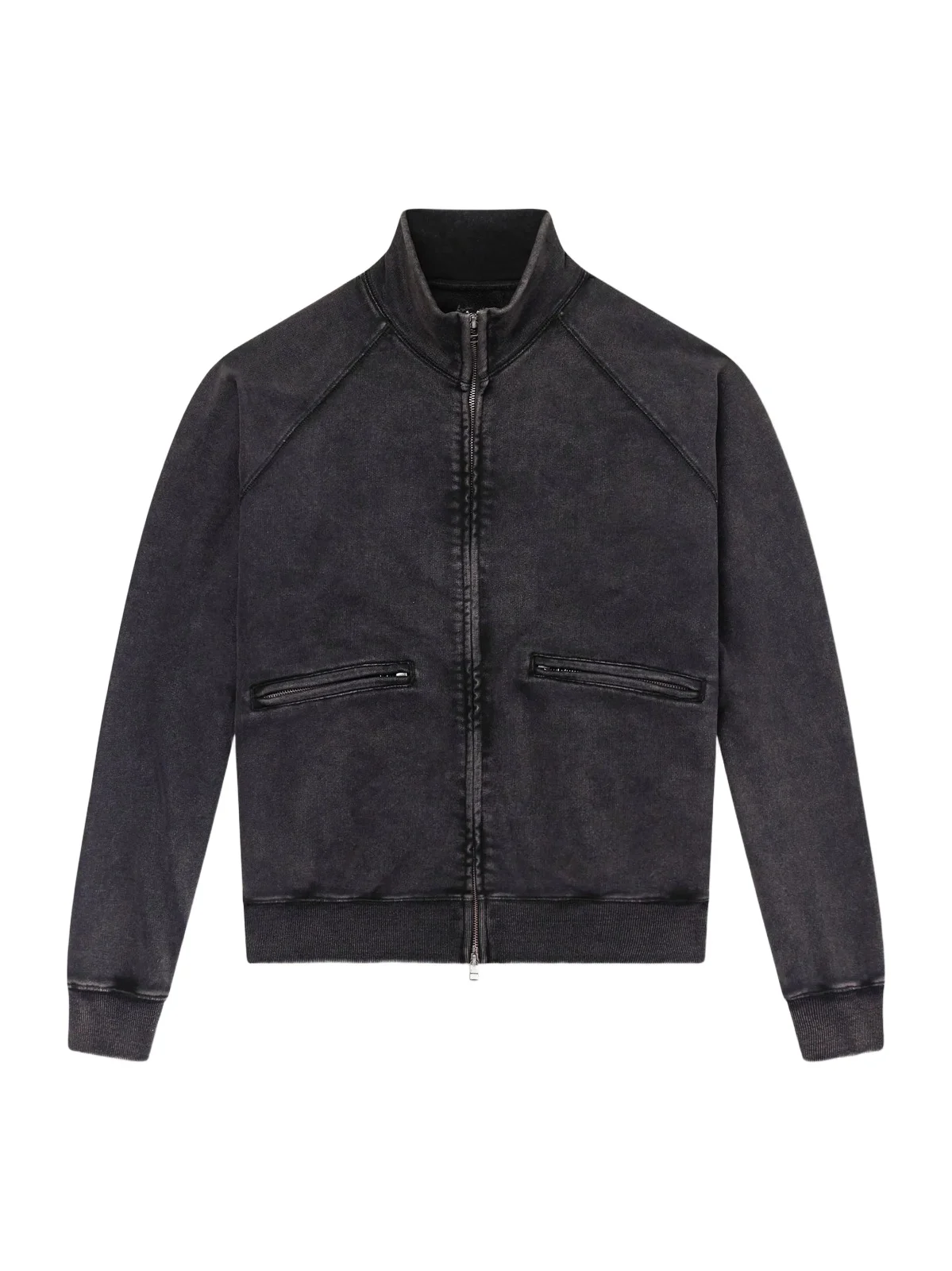 Cotton-Blend Jersey Zip-Up Sweatshirt - Men
