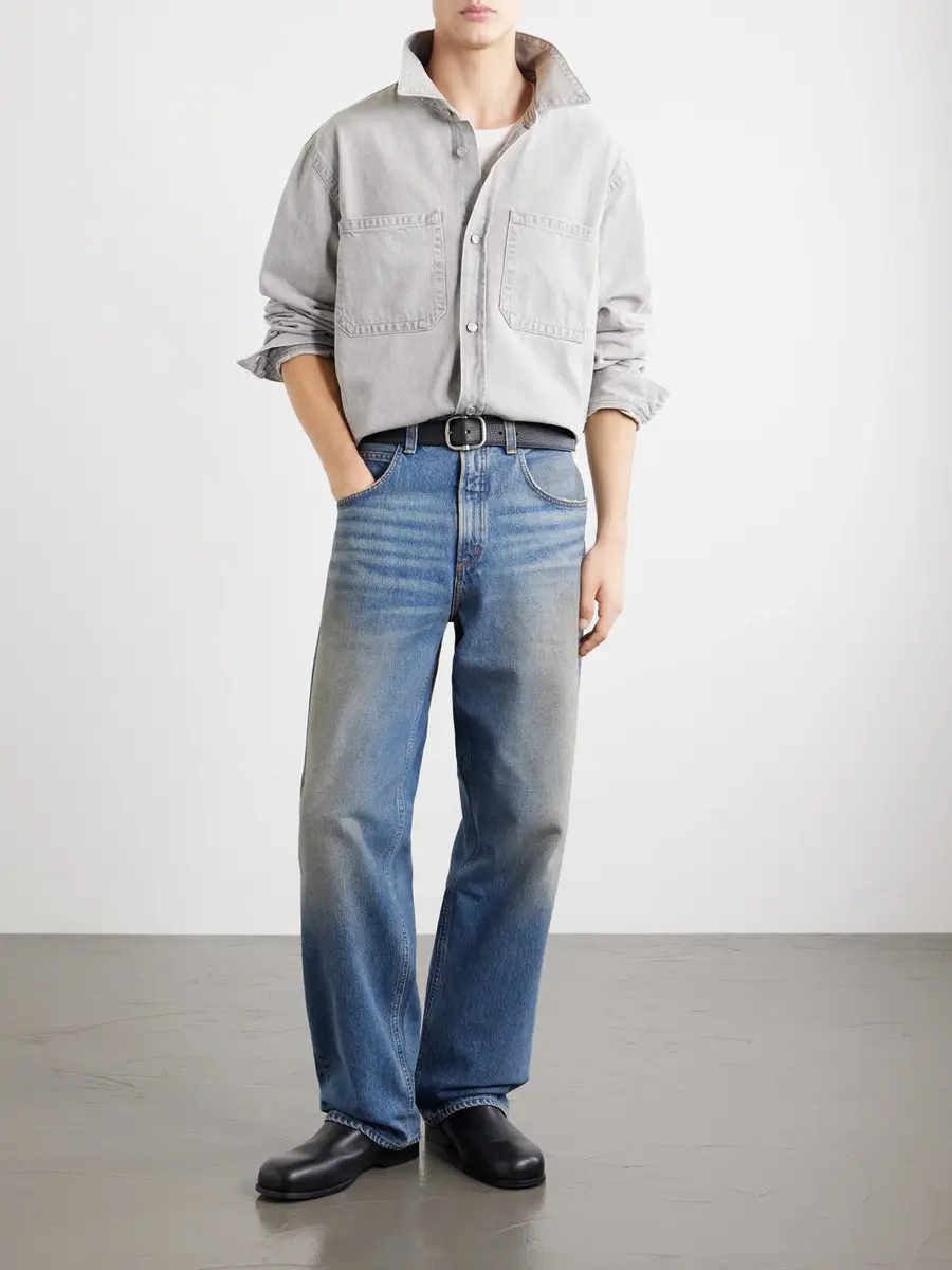 AGOLDE Fusion Regenerative Wide-Leg Jeans - Men | Thumbnail 2 AGOLDE Fusion Regenerative Wide-Leg Jeans - Men | Thumbnail 2