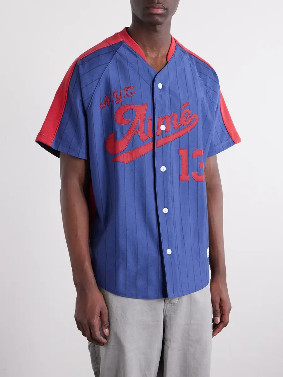 Aimé Leon Dore Printed Cotton-Jersey Shirt - Men | Thumbnail 3