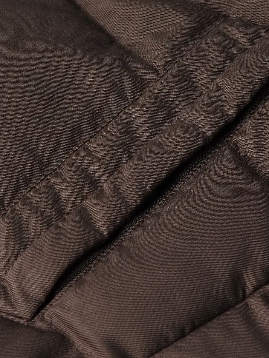 Stone Island GHOST Garment-Dyed Quilted Virgin Wool-Twill Down Jacket - Men | Thumbnail 6