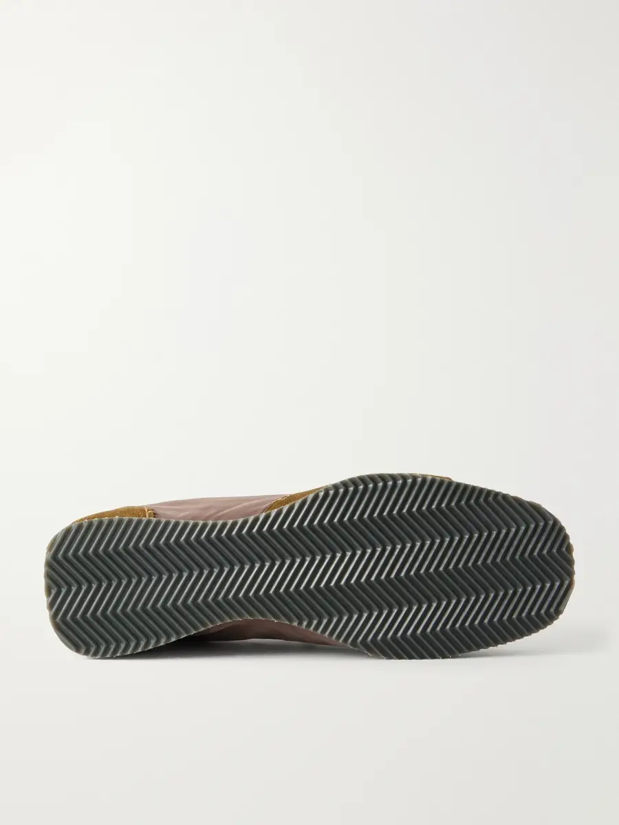 Wales Bonner Paris Trainer Shell Suede-Trimmed Sneakers - Men | Thumbnail 3 Wales Bonner Paris Trainer Shell Suede-Trimmed Sneakers - Men | Thumbnail 3