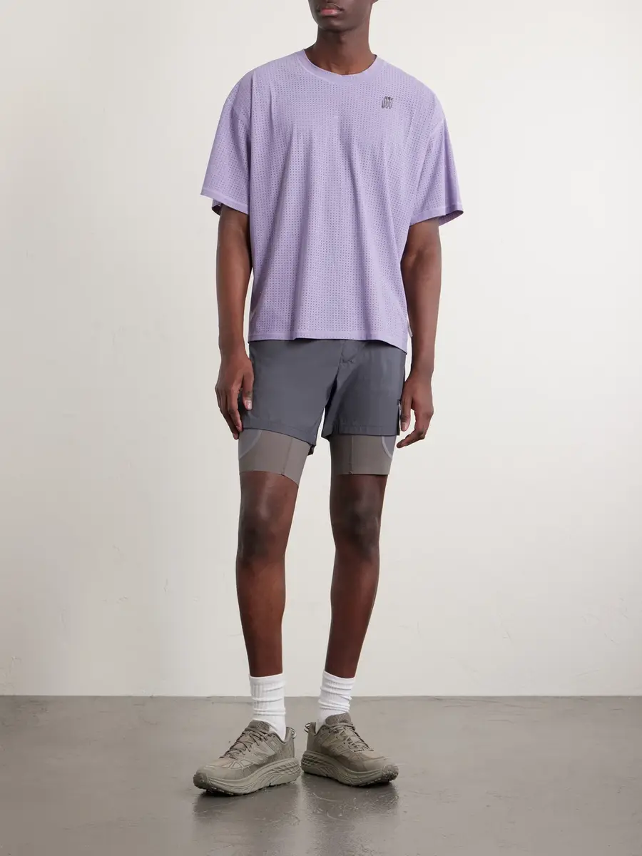 Satisfy Embellished Space-O™ Mesh T-shirt - Men | Thumbnail 2 Satisfy Embellished Space-O™ Mesh T-shirt - Men | Thumbnail 2