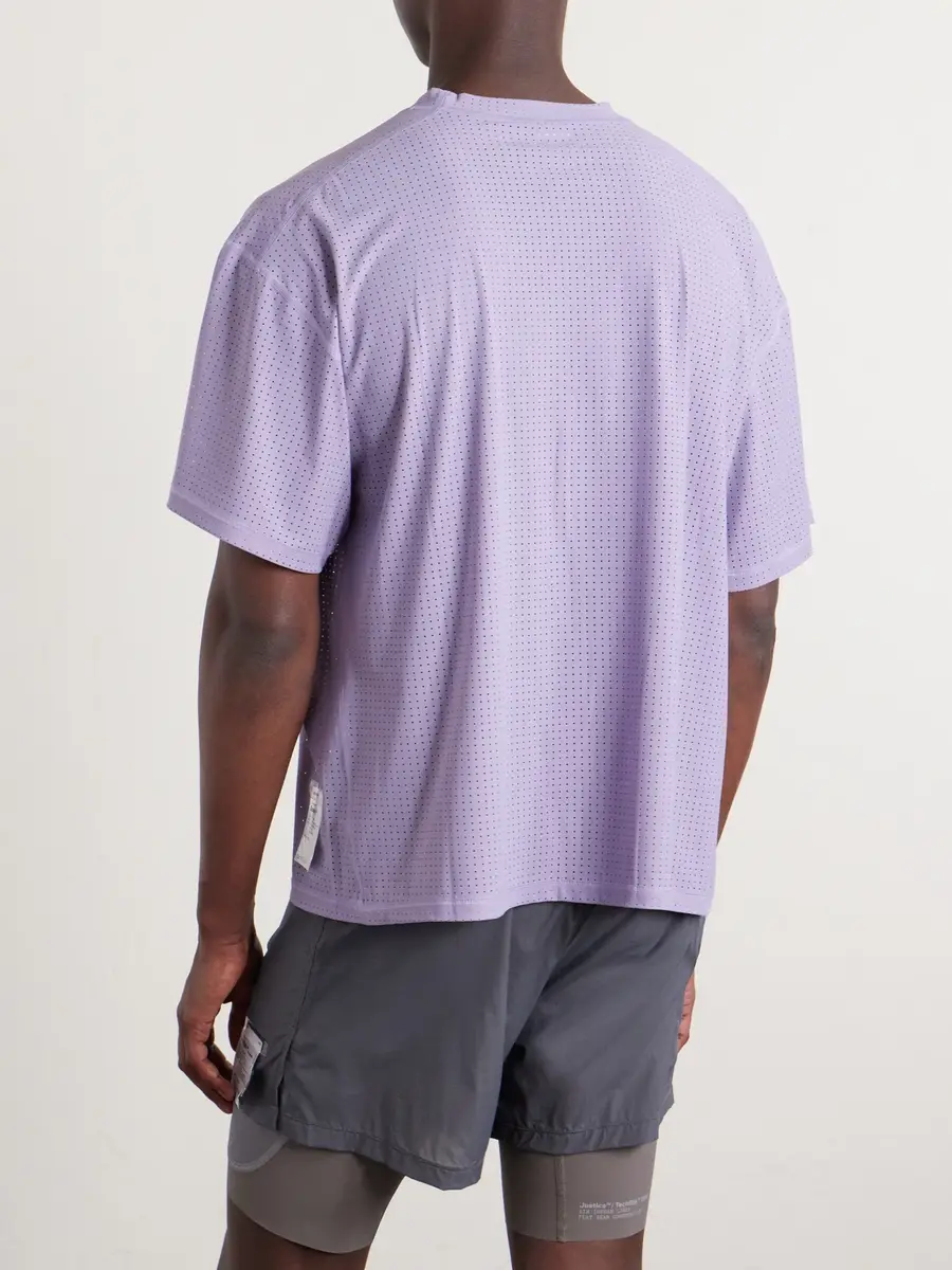 Satisfy Embellished Space-O™ Mesh T-shirt - Men | Thumbnail 4 Satisfy Embellished Space-O™ Mesh T-shirt - Men | Thumbnail 4