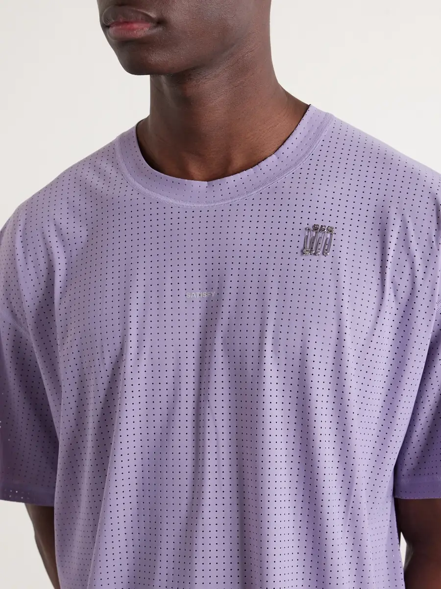 Satisfy Embellished Space-O™ Mesh T-shirt - Men | Thumbnail 5 Satisfy Embellished Space-O™ Mesh T-shirt - Men | Thumbnail 5