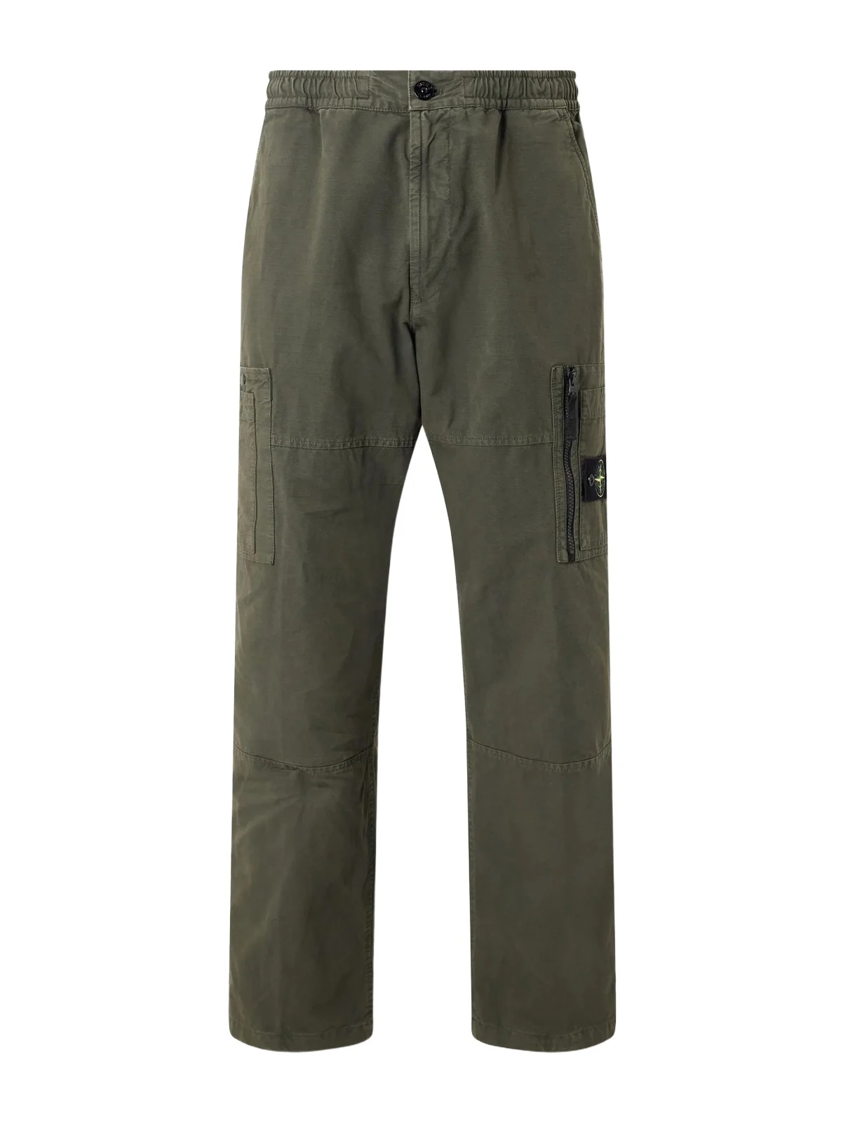 Wide-Leg Organic Cotton-Ripstop Cargo Trousers - Men Wide-Leg Organic Cotton-Ripstop Cargo Trousers - Men