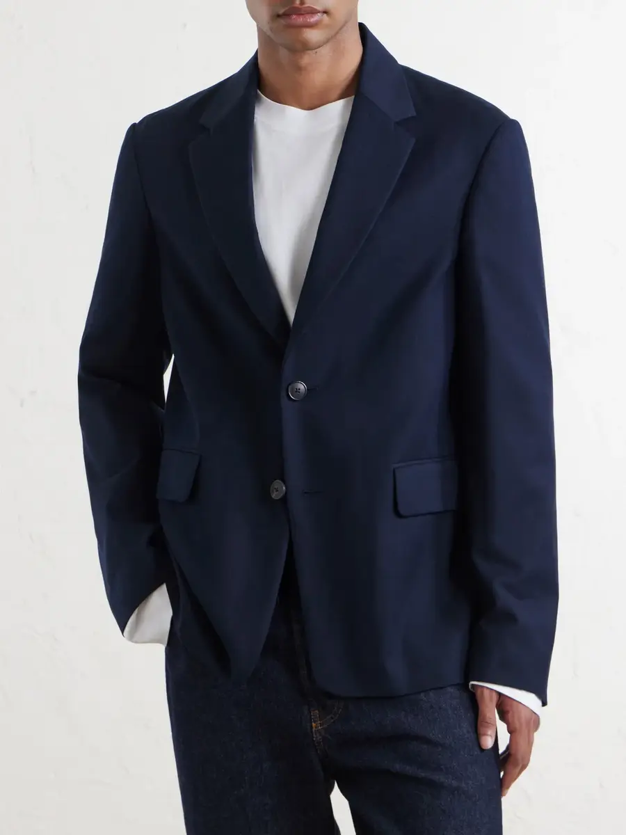 Dries Van Noten Billys Cotton and Wool-Blend Canvas Blazer - Men | Thumbnail 3