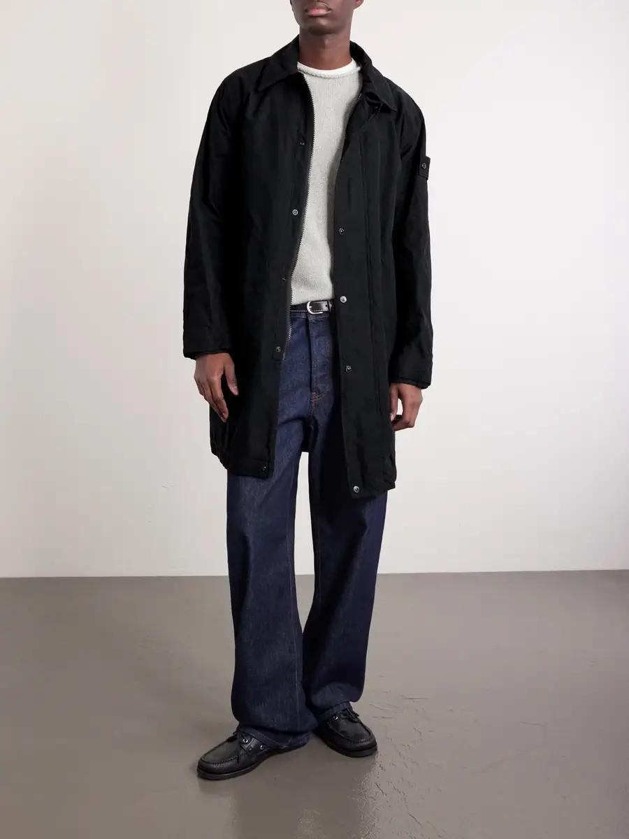 Stone Island STONE ISLAND GHOST David Tech-Canvas Coat - Men | Thumbnail 2 Stone Island STONE ISLAND GHOST David Tech-Canvas Coat - Men | Thumbnail 2