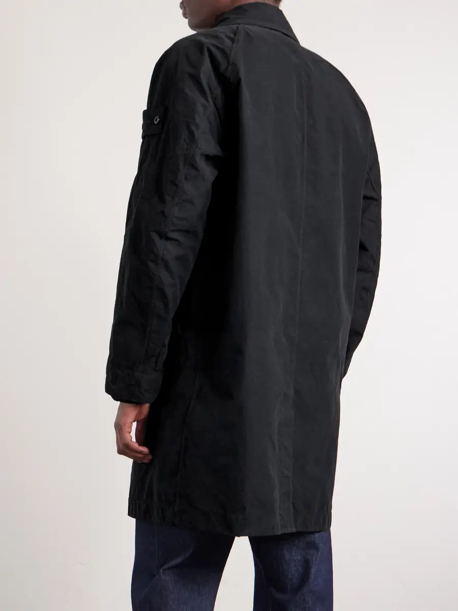 Stone Island STONE ISLAND GHOST David Tech-Canvas Coat - Men | Thumbnail 4 Stone Island STONE ISLAND GHOST David Tech-Canvas Coat - Men | Thumbnail 4