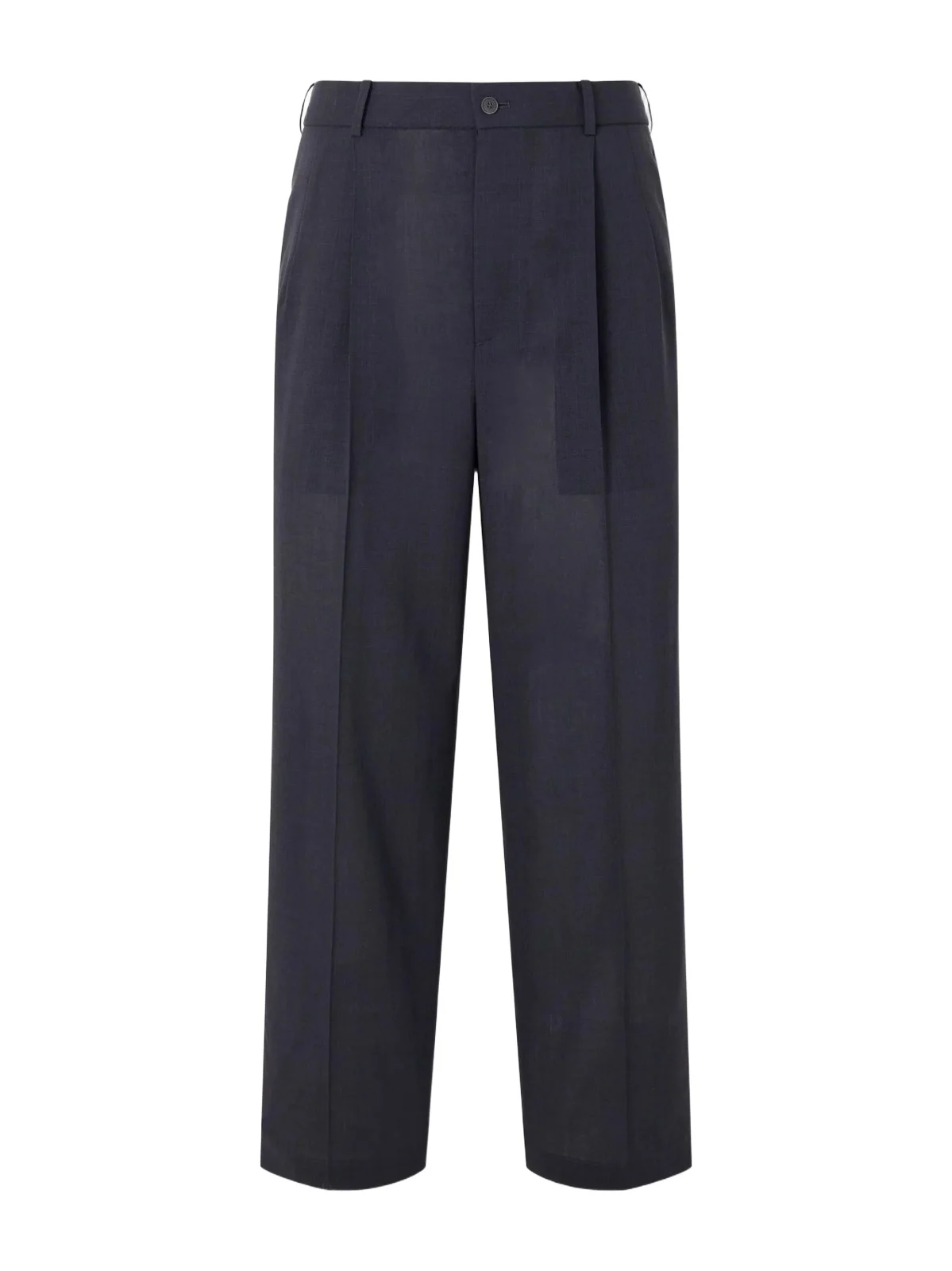 Straight-Leg Pleated Wool-Gauze Trousers - Men Straight-Leg Pleated Wool-Gauze Trousers - Men