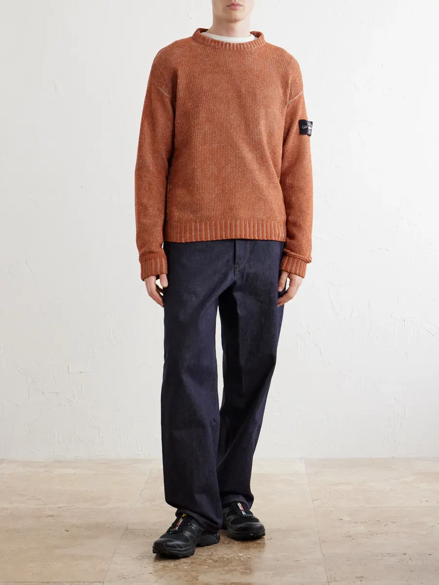 Stone Island Cotton-Chenille Mock-Neck Sweater - Men | Thumbnail 2 Stone Island Cotton-Chenille Mock-Neck Sweater - Men | Thumbnail 2