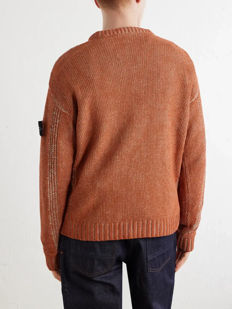 Stone Island Cotton-Chenille Mock-Neck Sweater - Men | Thumbnail 4 Stone Island Cotton-Chenille Mock-Neck Sweater - Men | Thumbnail 4