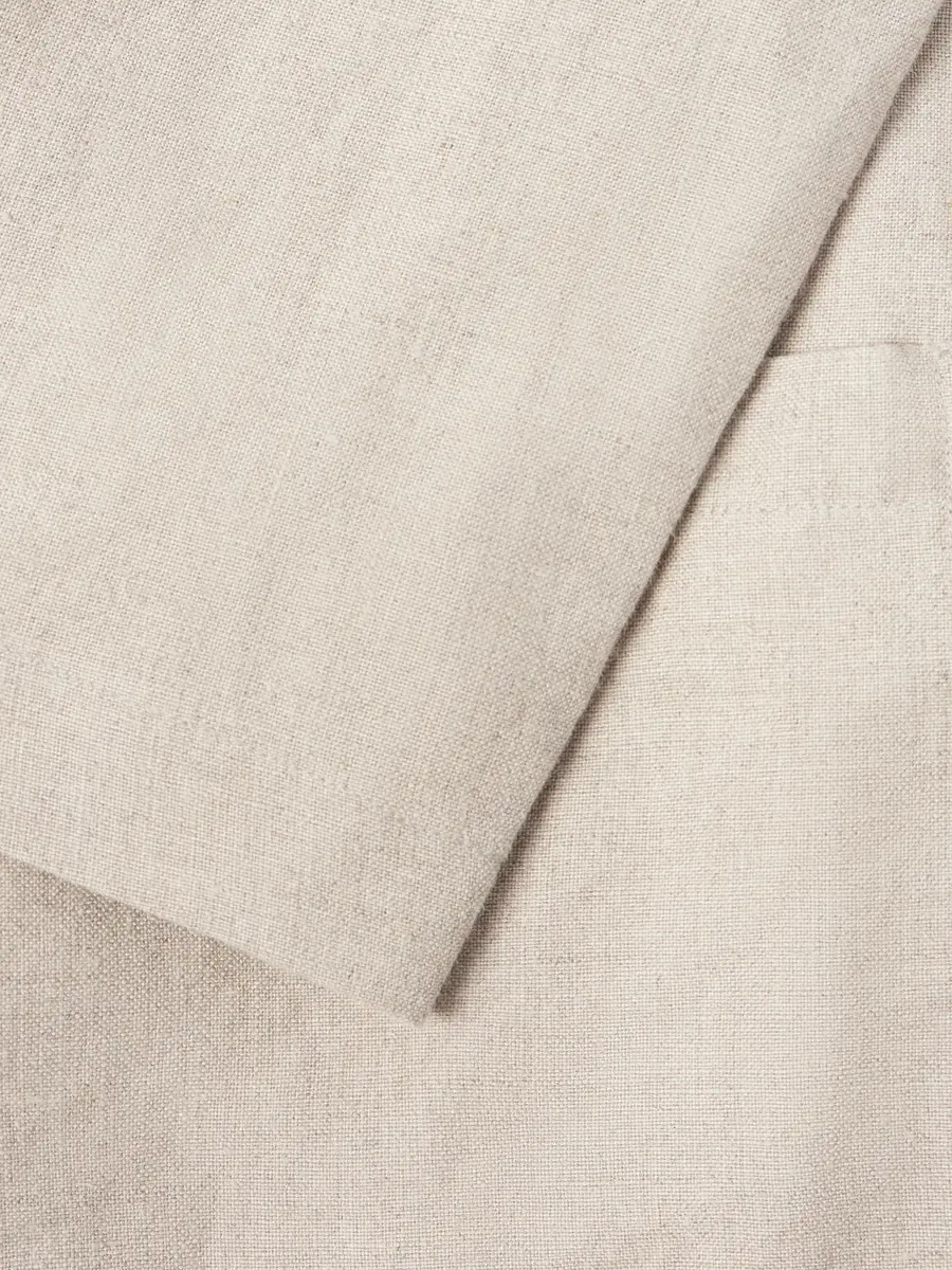De Bonne Facture Writer's Unstructured Linen Suit Jacket - Men | Thumbnail 6 De Bonne Facture Writer's Unstructured Linen Suit Jacket - Men | Thumbnail 6