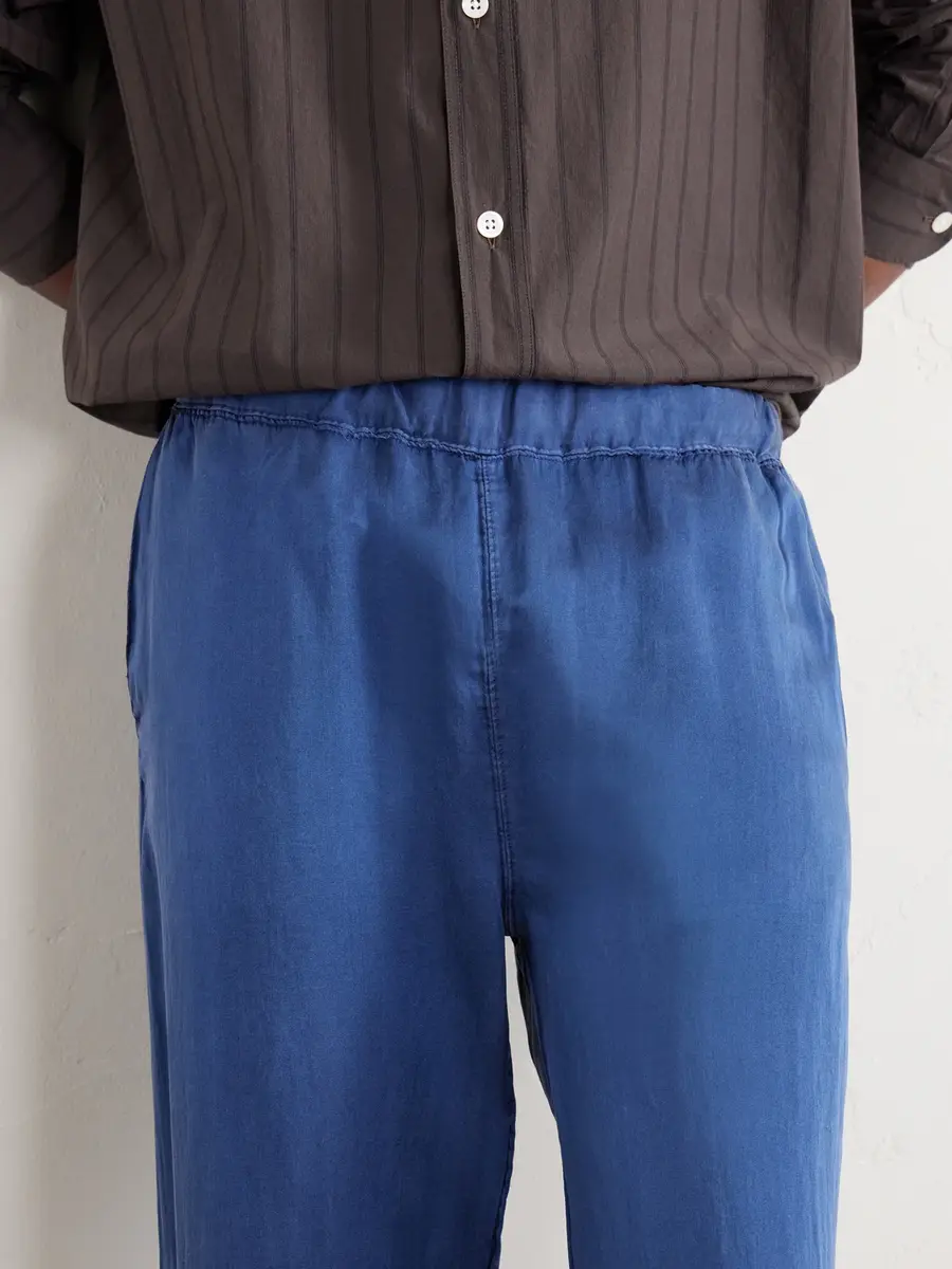 Remi Relief Straight-Leg Silk and Cotton-Blend Satin Trousers - Men | Thumbnail 5 Remi Relief Straight-Leg Silk and Cotton-Blend Satin Trousers - Men | Thumbnail 5
