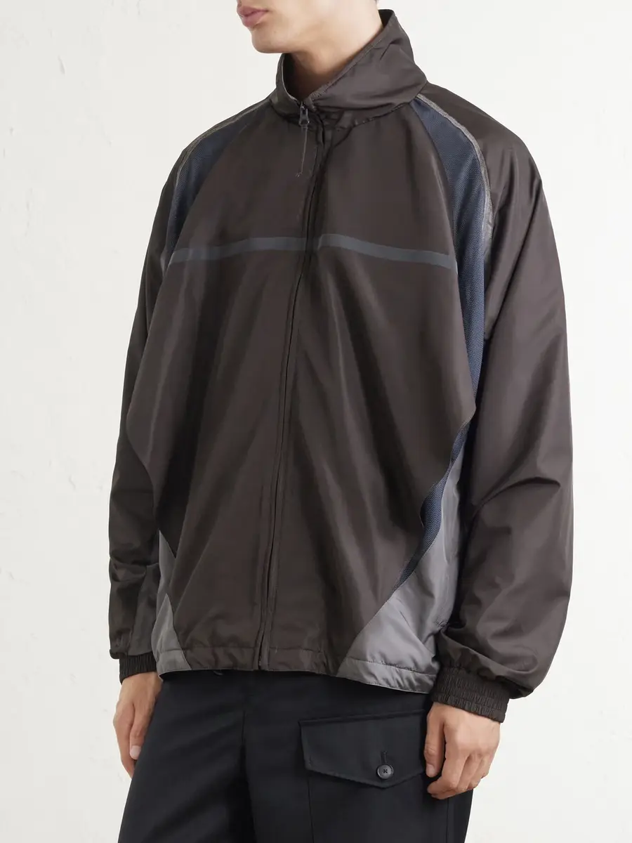 Maison Margiela Mesh-Trimmed Shell Jacket - Men | Thumbnail 3 Maison Margiela Mesh-Trimmed Shell Jacket - Men | Thumbnail 3