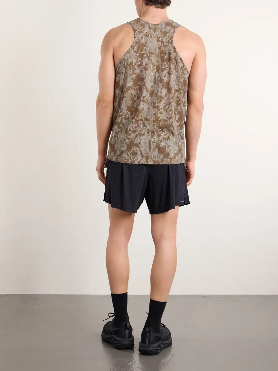 Satisfy Embellished Logo-Appliquéd Space-O™ Mesh Tank Top - Men | Thumbnail 4 Satisfy Embellished Logo-Appliquéd Space-O™ Mesh Tank Top - Men | Thumbnail 4