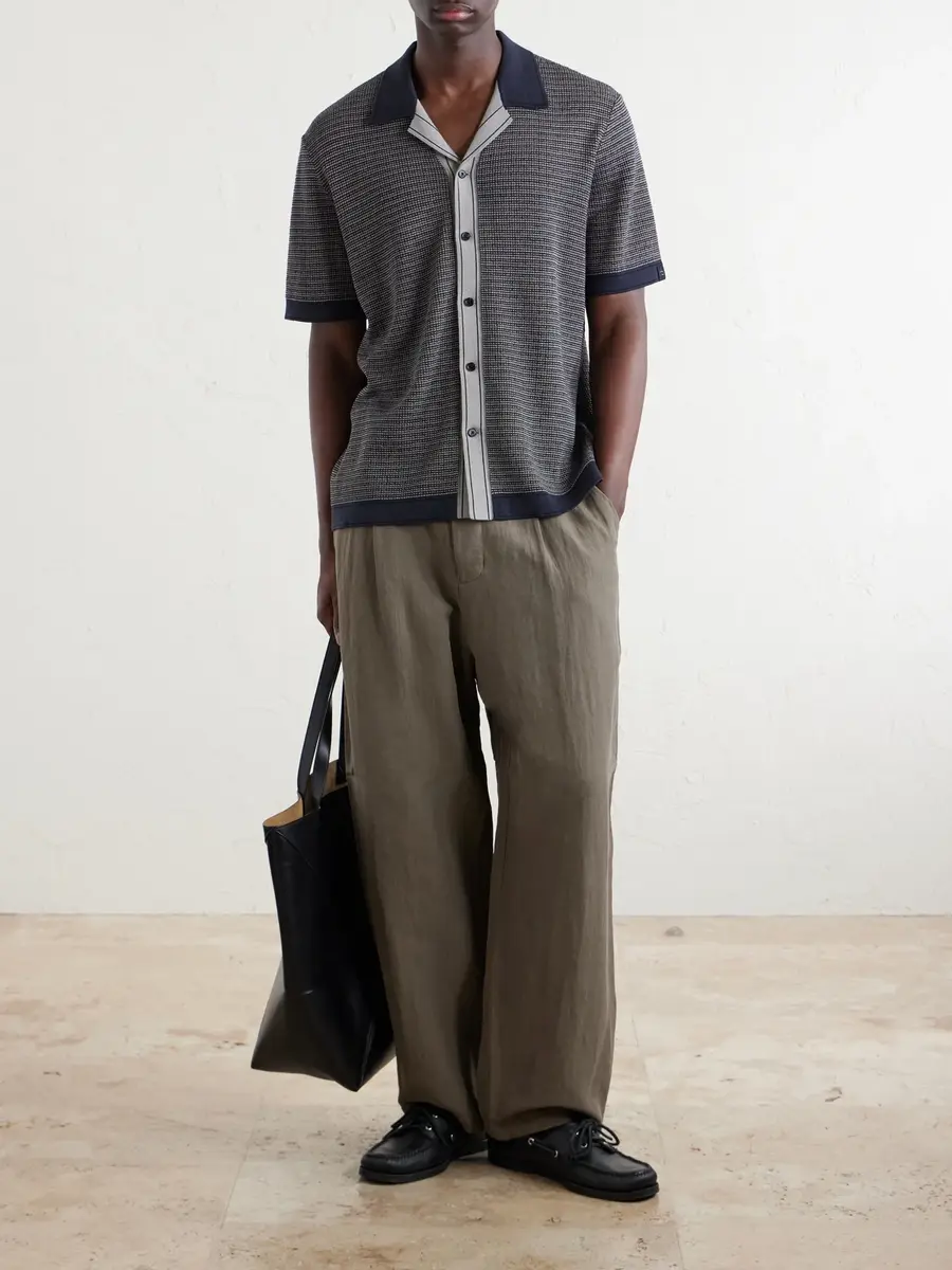 rag & bone Camp-Collar Cotton-Blend Shirt - Men | Thumbnail 2