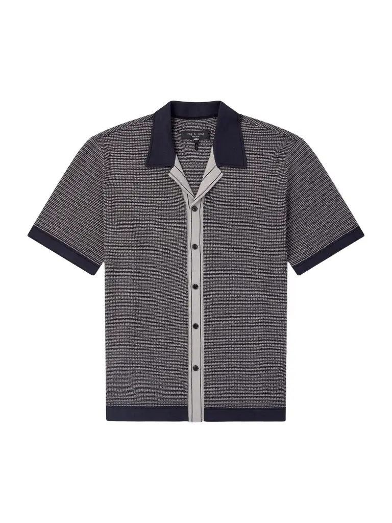 rag & bone Camp-Collar Cotton-Blend Shirt - Men