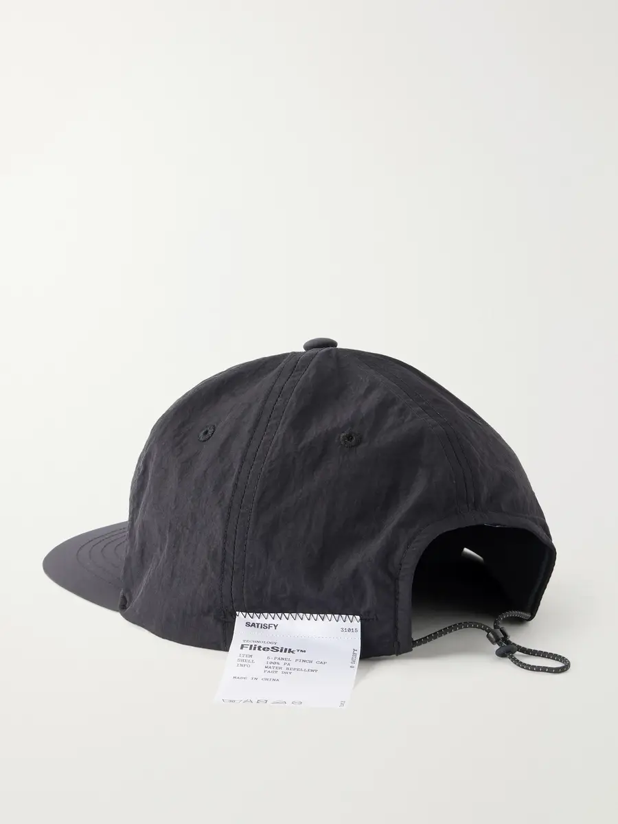 Satisfy Flitesilk Logo-Embroidered Panelled Shell Cap - Men | Thumbnail 4