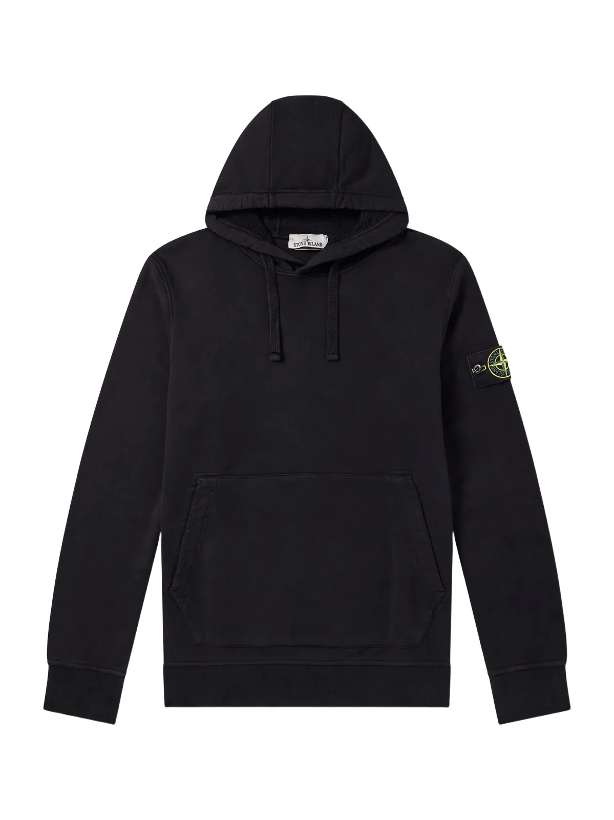 Garment-Dyed Cotton-Fleece Hoodie - Men Garment-Dyed Cotton-Fleece Hoodie - Men