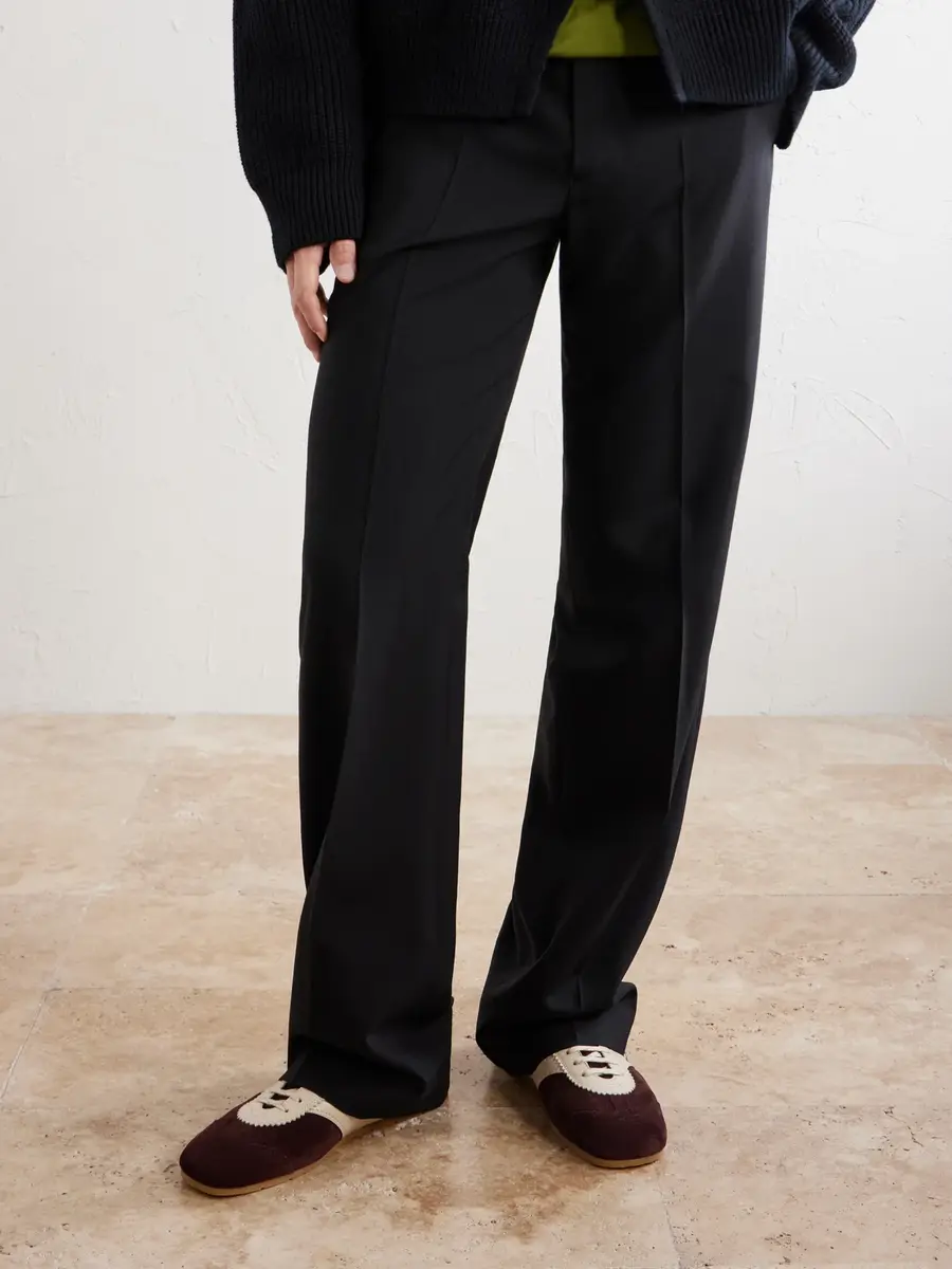 Dries Van Noten Leather-Trimmed Suede Sneakers - Men | Thumbnail 2 Dries Van Noten Leather-Trimmed Suede Sneakers - Men | Thumbnail 2