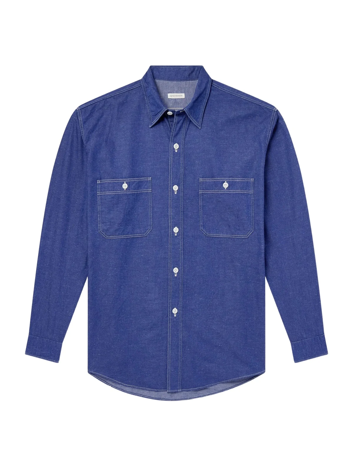 Kaptain Sunshine Work Suvin Cotton and Hemp-Blend Shirt - Men