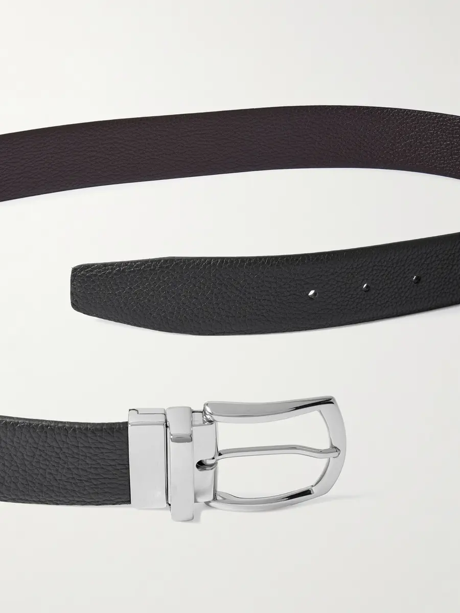 Anderson's 3.5cm Full-Grain Leather Belt - Men | Thumbnail 2 Anderson's 3.5cm Full-Grain Leather Belt - Men | Thumbnail 2