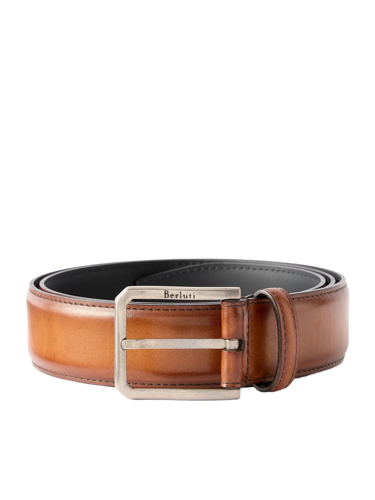 Berluti 3.5cm Venezia Leather Belt - Men | Thumbnail 1 Berluti 3.5cm Venezia Leather Belt - Men | Thumbnail 1