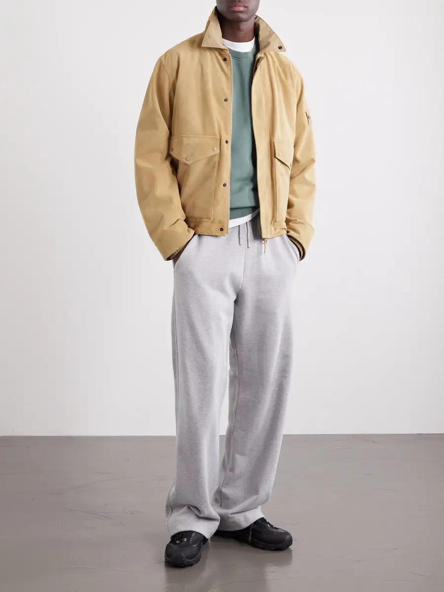 Stone Island Garment-Dyed Organic Cotton-Fleece Sweatshirt - Men | Thumbnail 2 Stone Island Garment-Dyed Organic Cotton-Fleece Sweatshirt - Men | Thumbnail 2