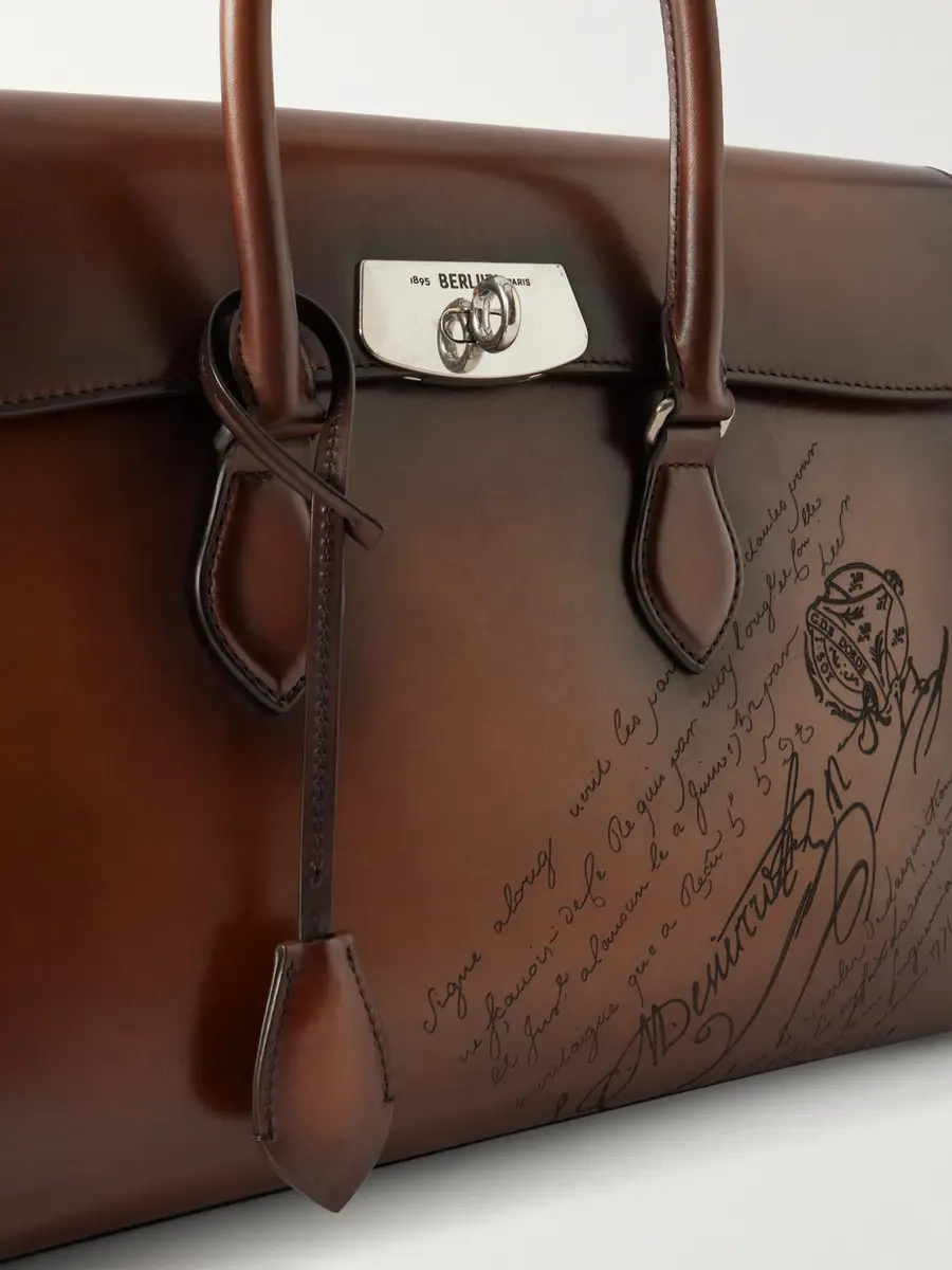 Berluti E'Mio Venezia Leather Briefcase - Men | Thumbnail 5