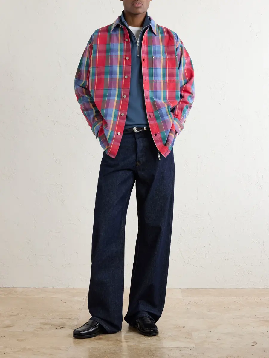 Aimé Leon Dore Checked Cotton-Twill Shirt - Men | Thumbnail 2 Aimé Leon Dore Checked Cotton-Twill Shirt - Men | Thumbnail 2