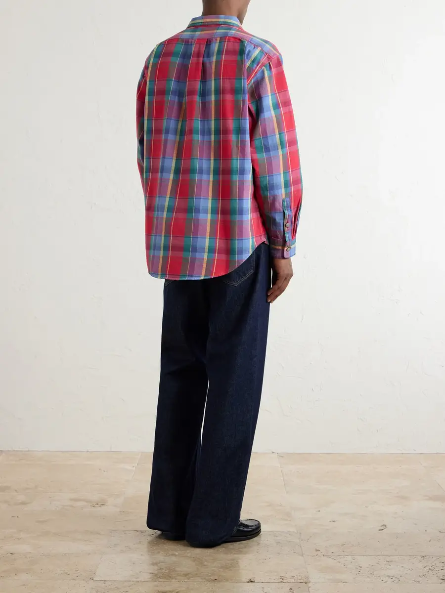 Aimé Leon Dore Checked Cotton-Twill Shirt - Men | Thumbnail 4 Aimé Leon Dore Checked Cotton-Twill Shirt - Men | Thumbnail 4