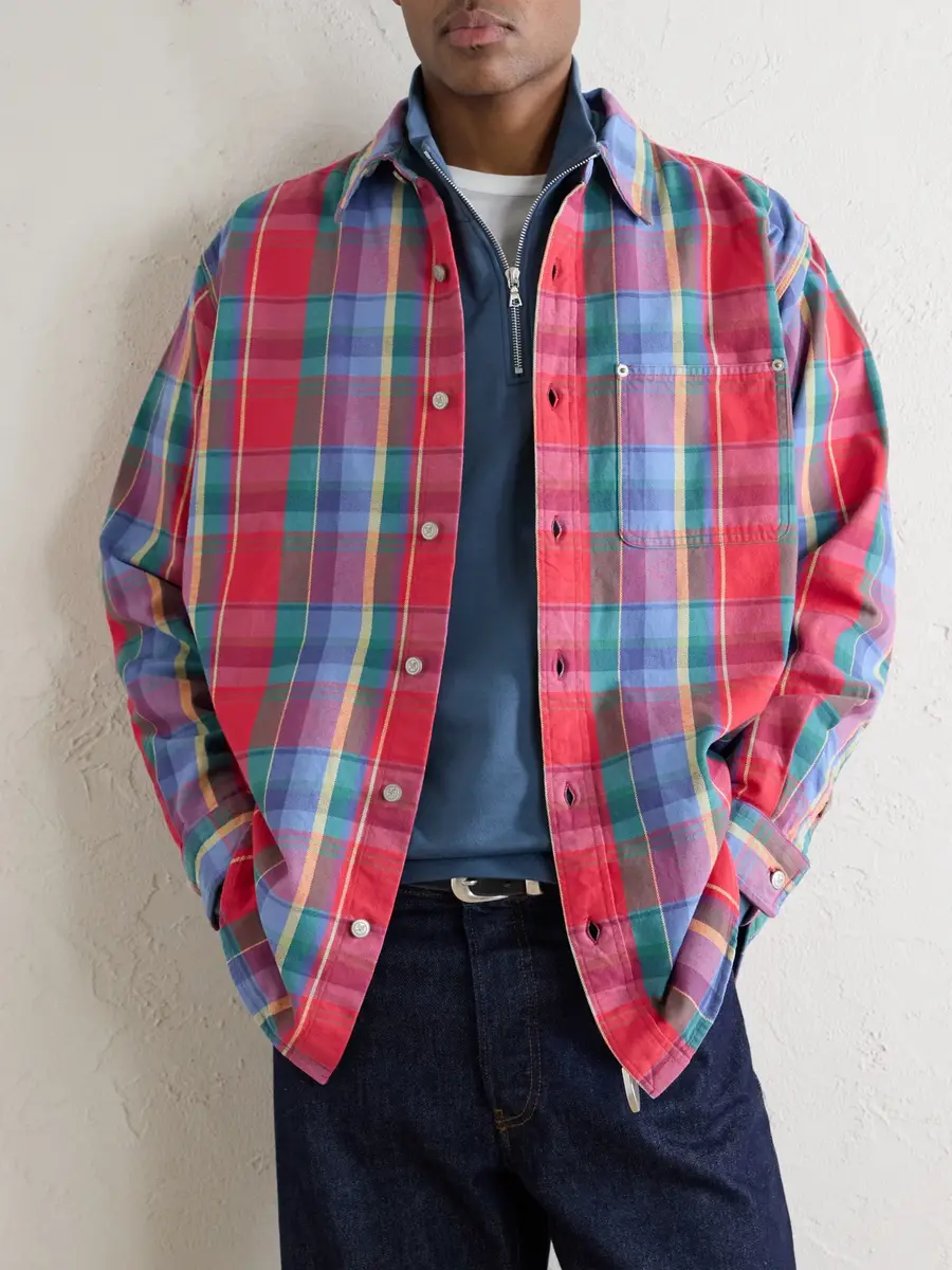 Aimé Leon Dore Checked Cotton-Twill Shirt - Men | Thumbnail 5 Aimé Leon Dore Checked Cotton-Twill Shirt - Men | Thumbnail 5