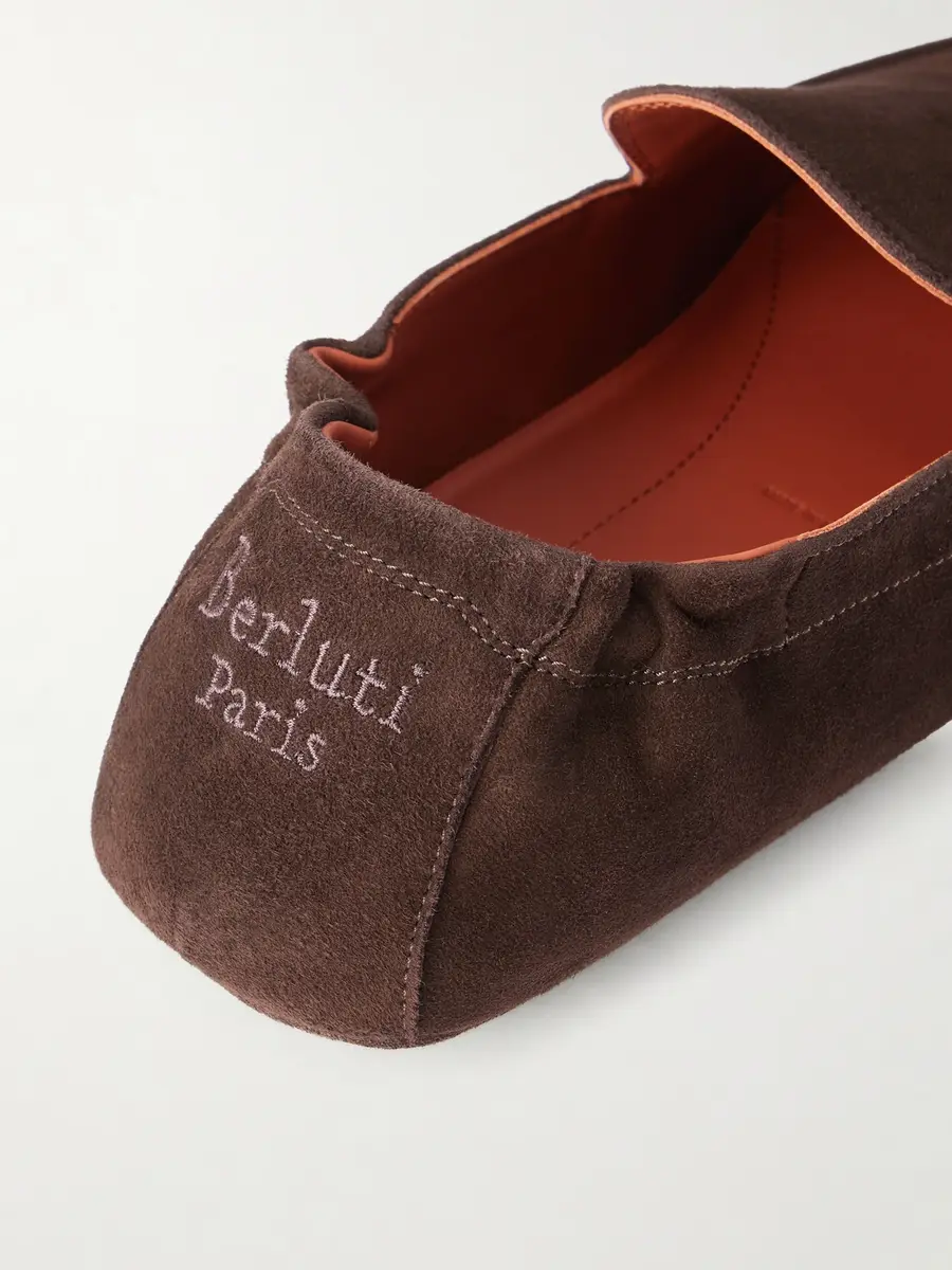 Berluti Far Niente Suede Driving Shoes - Men | Thumbnail 4 Berluti Far Niente Suede Driving Shoes - Men | Thumbnail 4