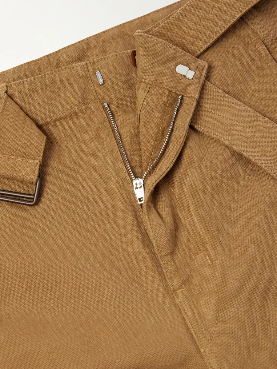 Lemaire Straight-Leg Belted Cotton-Twill Trousers - Men | Thumbnail 6 Lemaire Straight-Leg Belted Cotton-Twill Trousers - Men | Thumbnail 6