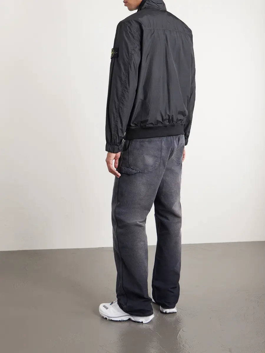 Stone Island Crinkled Recycled-Nylon Jacket - Men | Thumbnail 3 Stone Island Crinkled Recycled-Nylon Jacket - Men | Thumbnail 3