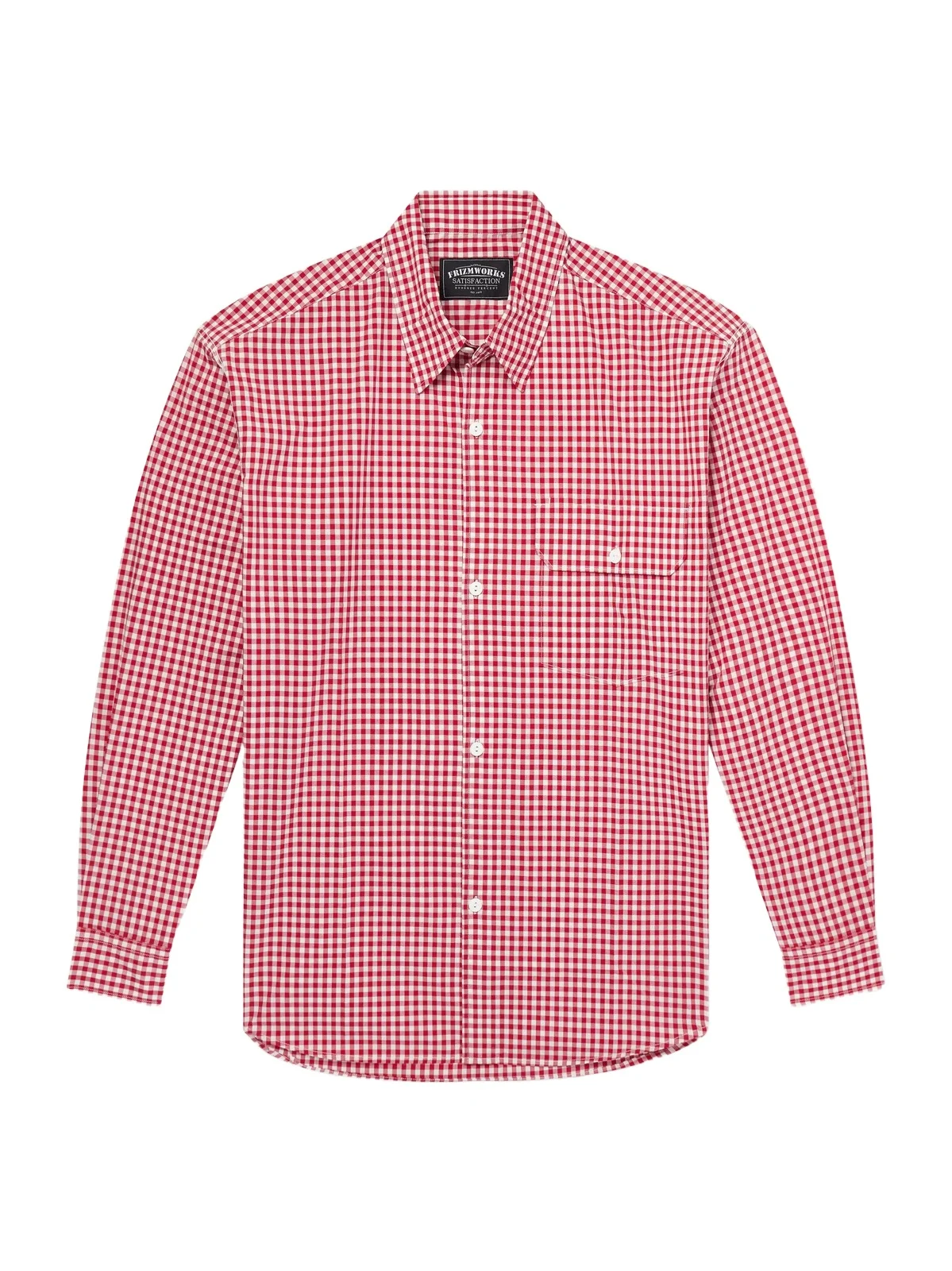 FrizmWORKS Ease Gingham Cotton Shirt - Men