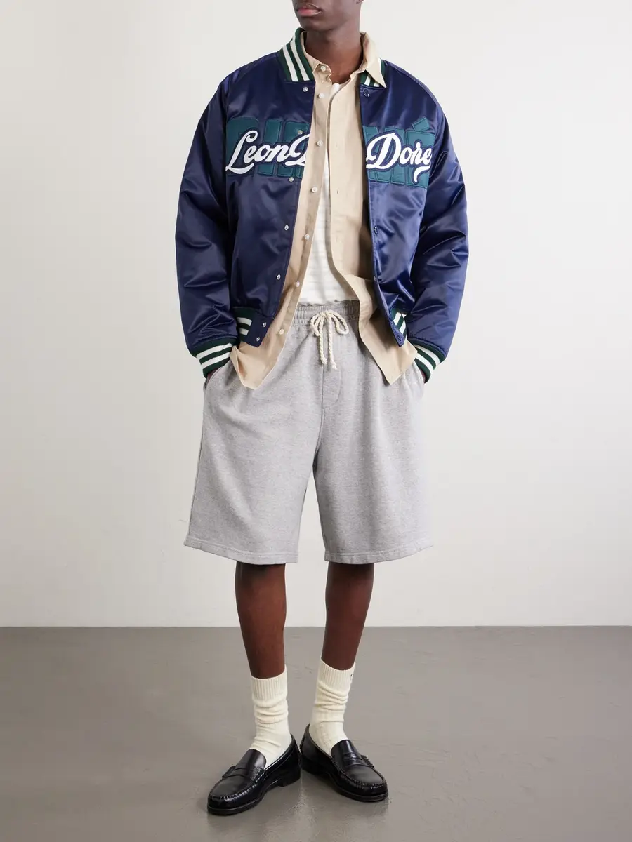 Aimé Leon Dore Logo-Embroidered Cotton Shirt - Men | Thumbnail 2 Aimé Leon Dore Logo-Embroidered Cotton Shirt - Men | Thumbnail 2